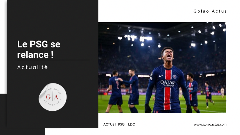 Lire la suite à propos de l’article Le PSG se relance !